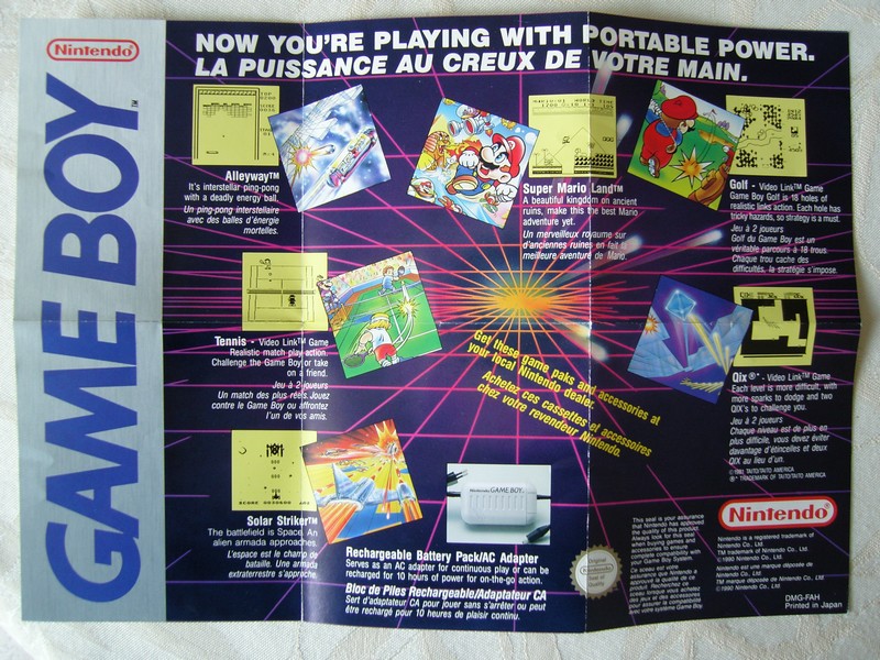 Publicité Game Boy
