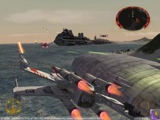 Star Wars Rogue Leader : Rogue Squadron II in-game