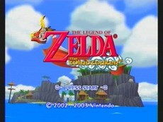 The Legend Of Zelda : The Wind Waker in-game