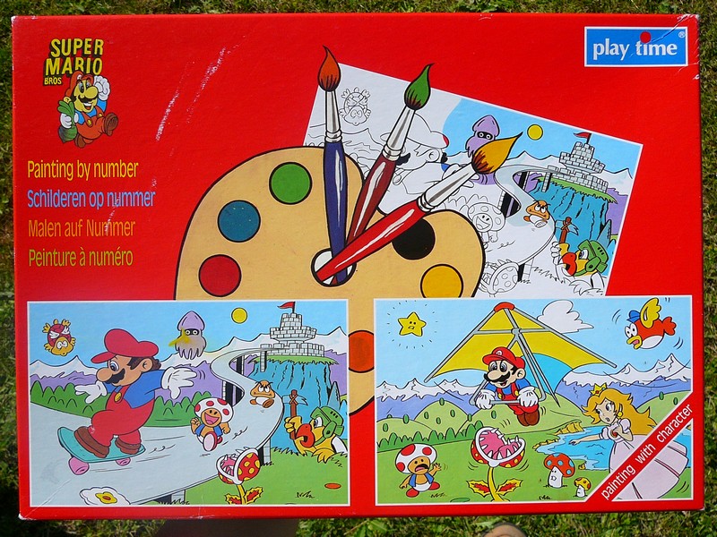 Peinture à Numéro Super Mario Bros