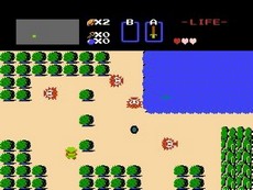 The Legend Of Zelda in-game