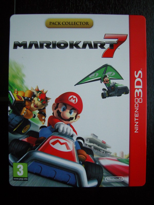 Steelbook Mario Kart 7