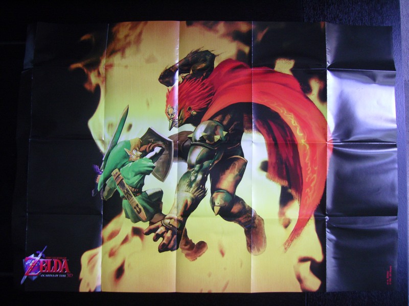 The Legend Of Zelda : Ocarina Of Time 3D Affiche