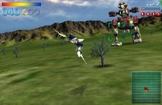 StarFox 64 3D in-game