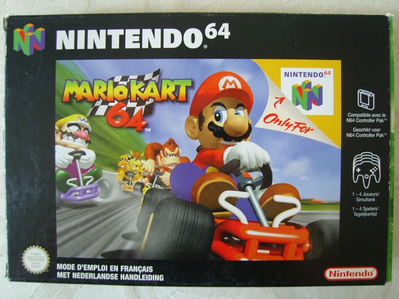 Boîte Mario Kart 64