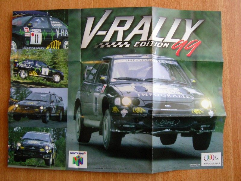Affiche V-Rally 99