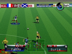 International Superstar Soccer 98 in-game