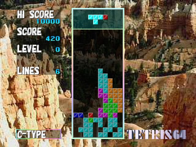 The New Tetris in-game