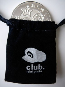 Pièce commémorative Club Nintendo