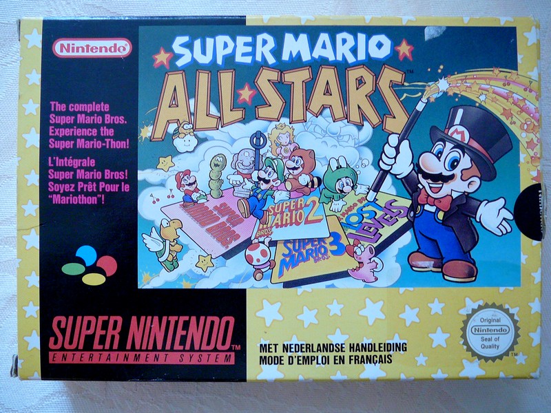 Boîte Super Mario All-Stars