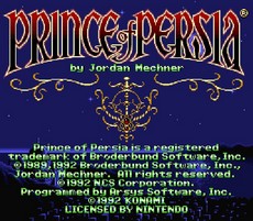 Prince Of Persia in-game