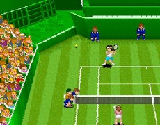 Super Tennis in-game