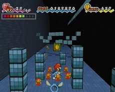 Super Paper Mario in-game