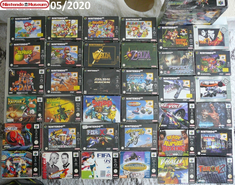 Collection software Nintendo 64