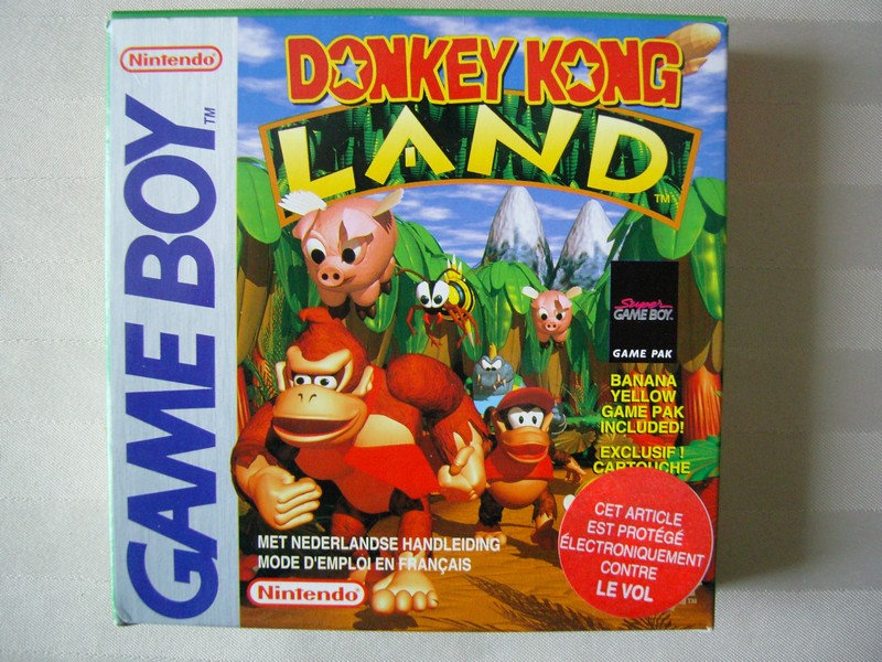 Donkey Kong Land - Jeu Game Boy en boite - jouets rétro jeux de société  figurines et objets vintage
