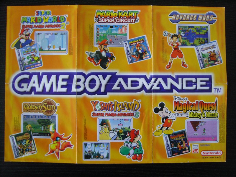 Publicité Game Boy Advance