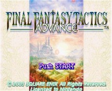 Final Fantasy Tactics Advance in-game