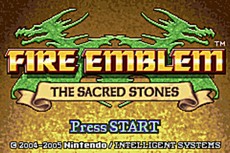 Fire Emblem : The Sacred Stones in-game