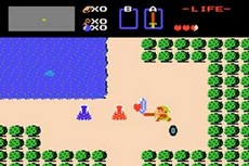 The Legend Of Zelda NES CLASSICS in-game