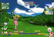 Mario Golf : Toadstool Tour in-game