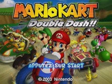 Mario Kart Double Dash!! in-game