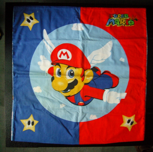 Taie d'oreiller Super Mario 64