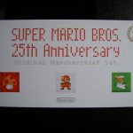 Mario 25th Anniversary Original Handkerchief Set – Club Nintendo Japon (2010)