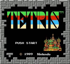 Tetris in-game