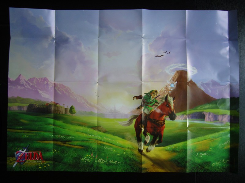 The Legend Of Zelda : Ocarina Of Time 3D Affiche