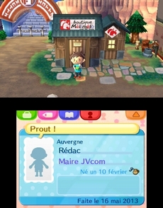 Animal Crossing : New Leaf in-game
