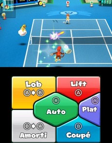 Mario Tennis Open in-game