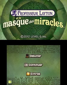 Professeur Layton et Le Masque Des Miracles in-game