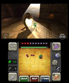 The Legend Of Zelda : Ocarina Of Time 3D in-game