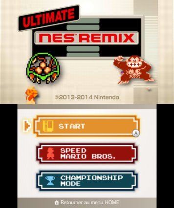 Ultimate NES Remix in-game