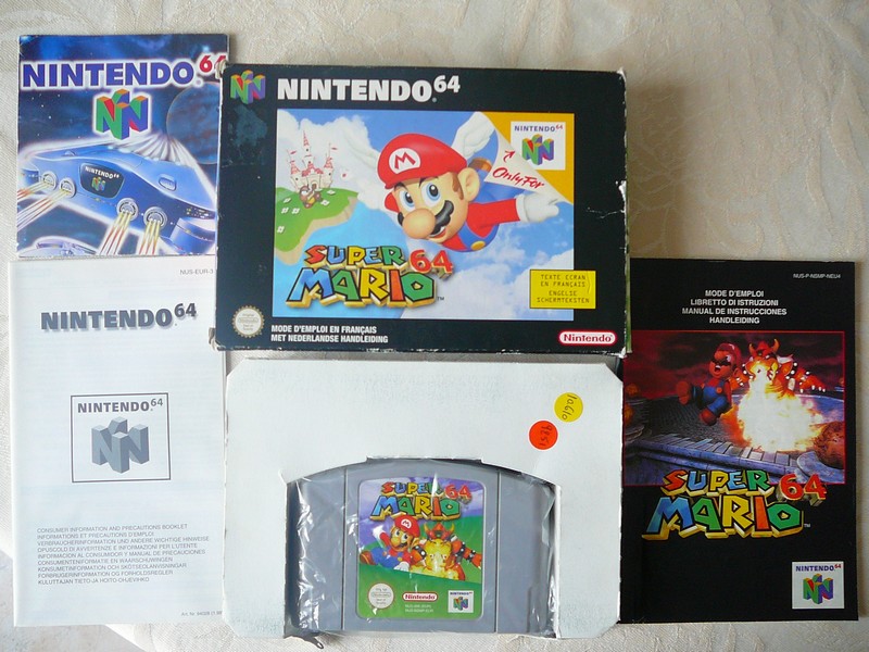 Boîte Super Mario 64