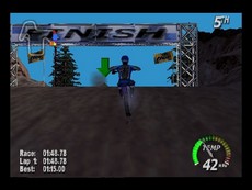 Excitebike 64 in-game