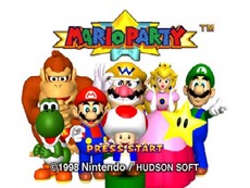 Mario Party in-game