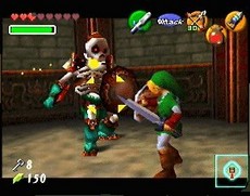 The Legend Of Zelda : Ocarina Of Time in-game