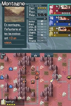 Advance Wars Darck Conflit in-game