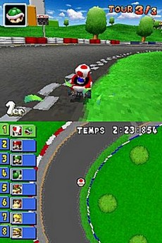 Mario Kart DS in-game