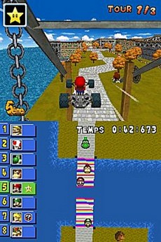 Mario Kart DS in-game