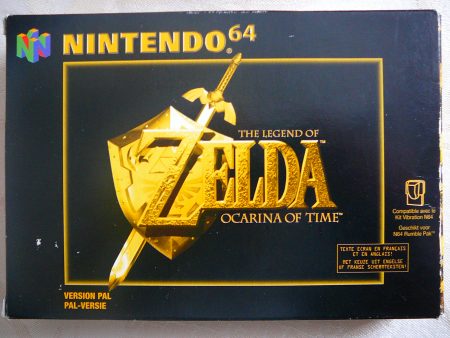 The Legend Of Zelda : Ocarina of Time boite