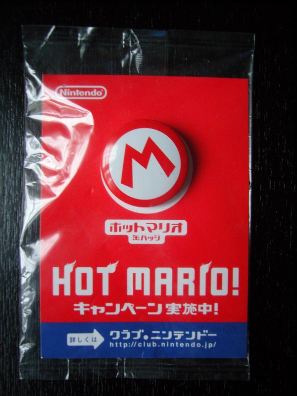 Badge "Hot Mario"