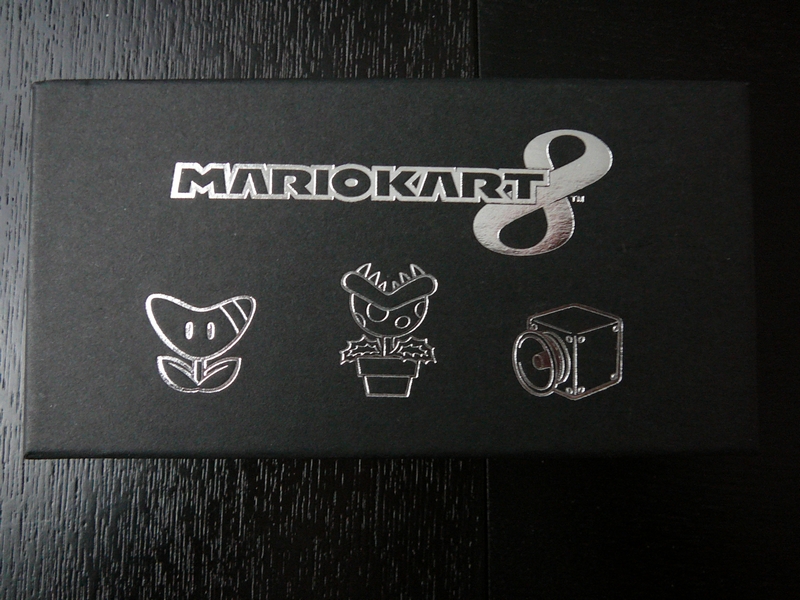 Lot de broches Mario Kart 8 - Club Nintendo France (2014)