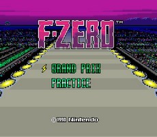 F-Zero in-game
