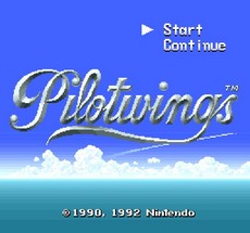 Pilotwings in-game