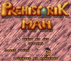 Prehistorik Man in-game