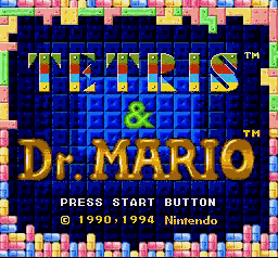 Tetris & Dr Mario in-game