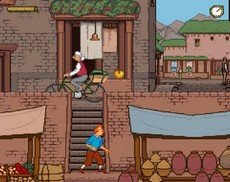 Tintin Au Tibet in-game