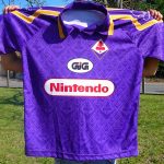 T-shirt Fiorentina 1997-1998 sponsor Nintendo